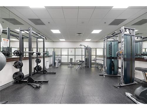 2012-335 Rathburn Road W, Peel, ON - Indoor Photo Showing Gym Room