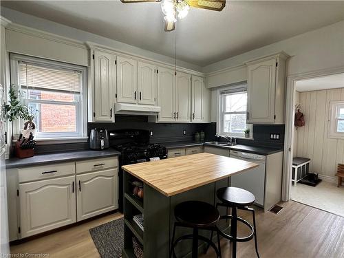 434 Alder Street E, Dunnville, ON - Indoor Photo Showing Kitchen With Double Sink