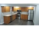 Lower-376 Talbot Street, Hamilton, ON  - Indoor Photo Showing Kitchen With Stainless Steel Kitchen 