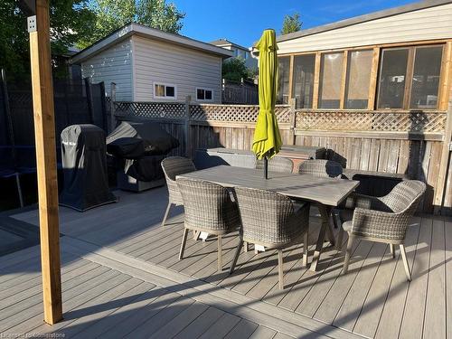 19 Tisdale Court, Kitchener, ON - Outdoor With Deck Patio Veranda With Exterior