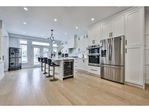 287 Cloverleaf Drive, Hamilton, ON - Indoor Photo Showing Kitchen With Stainless Steel Kitchen With Upgraded Kitchen