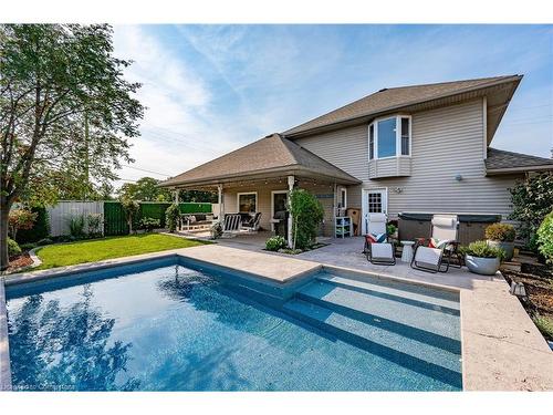 2A Dixie Road, St. Catharines, ON - Outdoor With In Ground Pool With Deck Patio Veranda