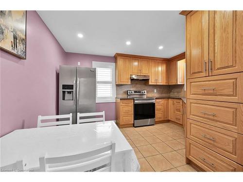 221 Gray Road, Stoney Creek, ON - Indoor Photo Showing Kitchen With Stainless Steel Kitchen