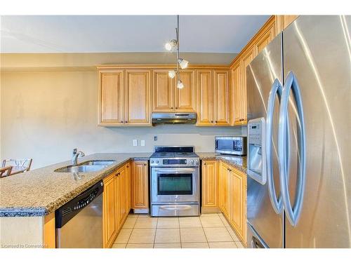 3 Springstead Avenue, Stoney Creek, ON - Indoor Photo Showing Kitchen With Double Sink