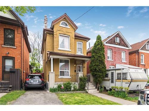 47 Clyde Street, Hamilton, ON - Outdoor With Deck Patio Veranda With Facade