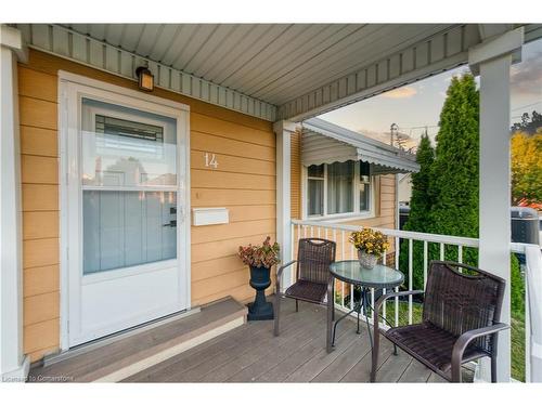 14 Walter Avenue S, Hamilton, ON - Outdoor With Deck Patio Veranda With Exterior