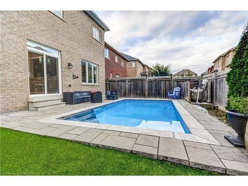 88 Mcknight Avenue, Waterdown, ON - Outdoor With In Ground Pool With Exterior