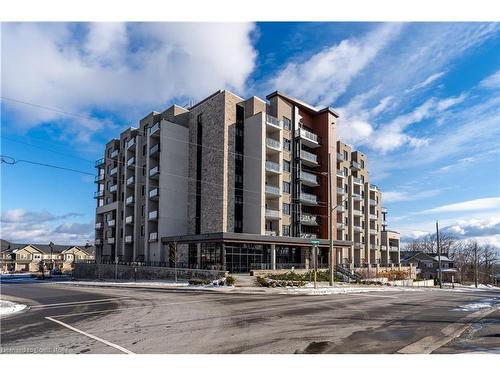 503-30 Hamilton Street S, Waterdown, ON - Outdoor With Balcony With Facade