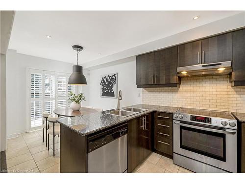 1395 Costigan Road, Milton, ON - Indoor Photo Showing Kitchen With Stainless Steel Kitchen With Double Sink