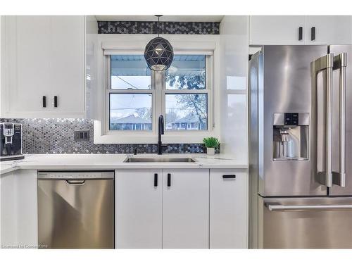 55 Deschene Avenue, Hamilton, ON - Indoor Photo Showing Kitchen With Stainless Steel Kitchen