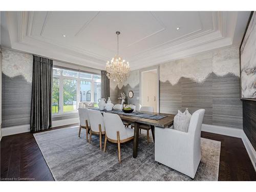 1207 Lakeshore Road West Road, Oakville, ON - Indoor Photo Showing Dining Room