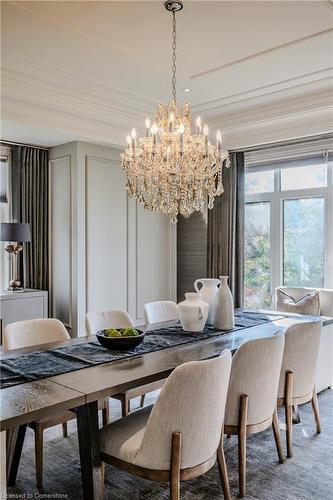 1207 Lakeshore Road West Road, Oakville, ON - Indoor Photo Showing Dining Room