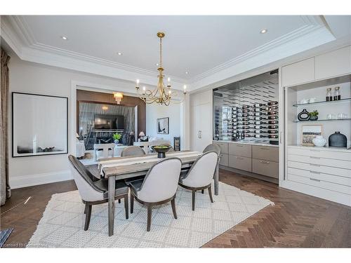 1207 Lakeshore Road West Road, Oakville, ON - Indoor Photo Showing Dining Room