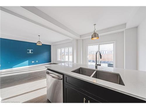 31 Ladd Avenue, Brantford, ON - Indoor Photo Showing Kitchen With Double Sink