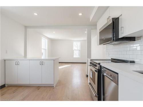 32 Britannia Avenue, Hamilton, ON - Indoor Photo Showing Kitchen With Upgraded Kitchen