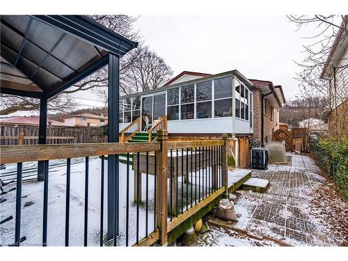 25 Blanche Court, Hamilton, ON - Outdoor With Deck Patio Veranda With Exterior