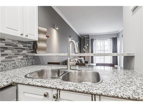 505-135 James Street S, Hamilton, ON - Indoor Photo Showing Kitchen With Double Sink With Upgraded Kitchen