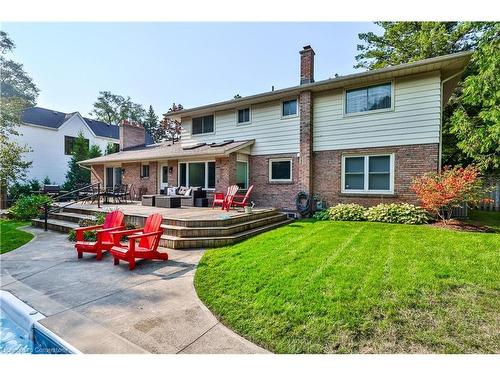 335 Carey Court, Oakville, ON - Outdoor With Deck Patio Veranda