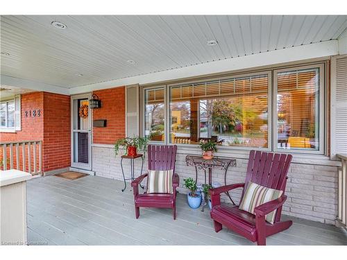 2182 Clarendon Park Drive, Burlington, ON - Outdoor With Deck Patio Veranda With Exterior