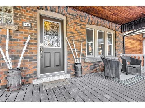 131 Arkell Street, Hamilton, ON - Outdoor With Deck Patio Veranda With Exterior