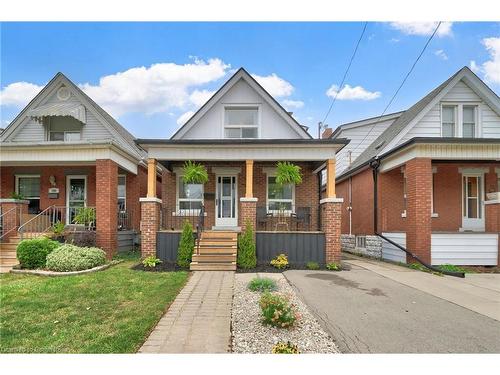 98 Cope Street, Hamilton, ON - Outdoor With Deck Patio Veranda With Facade