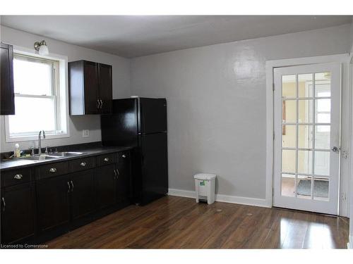 241 Wigton Street, Caledonia, ON - Indoor Photo Showing Kitchen With Double Sink