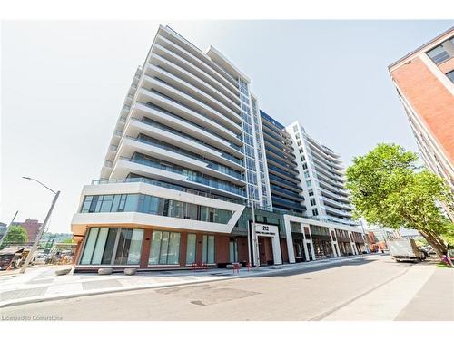 1111-212 King William Street, Hamilton, ON - Outdoor With Balcony With Facade