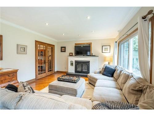 3210 Victoria Street, Oakville, ON - Indoor Photo Showing Living Room With Fireplace