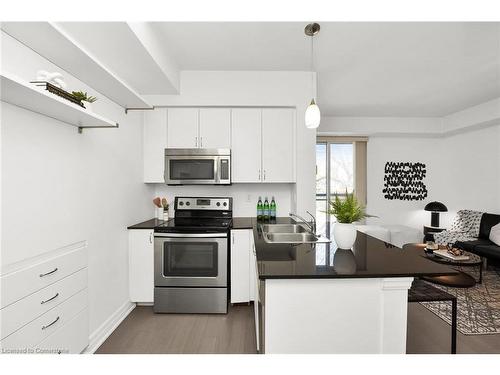 302-58 Macaulay Avenue, Toronto, ON - Indoor Photo Showing Kitchen With Double Sink