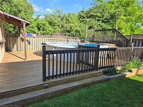 325 East 24Th Street, Hamilton, ON - Outdoor With Above Ground Pool