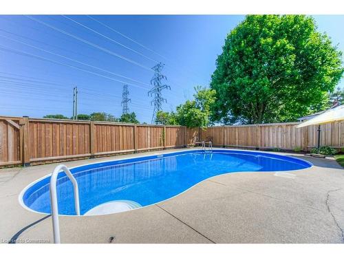 6 Shirley Street, Dundas, ON - Outdoor With In Ground Pool With Backyard