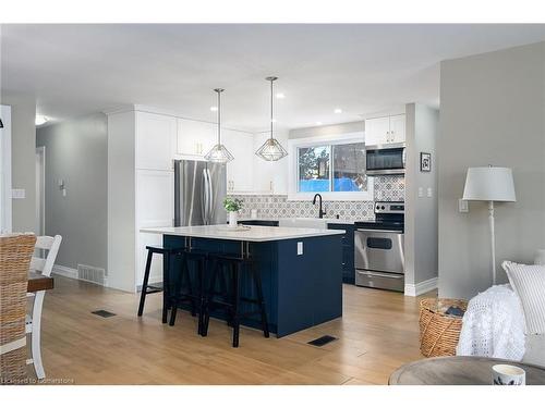 8 Gafney Court, Hamilton, ON - Indoor Photo Showing Kitchen With Upgraded Kitchen