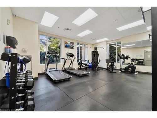 801-90 Charlton Avenue W, Hamilton, ON - Indoor Photo Showing Gym Room