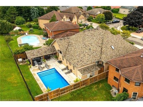 117 Christopher Drive, Hamilton, ON - Outdoor With In Ground Pool