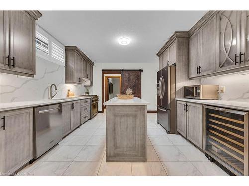 117 Christopher Drive, Hamilton, ON - Indoor Photo Showing Kitchen