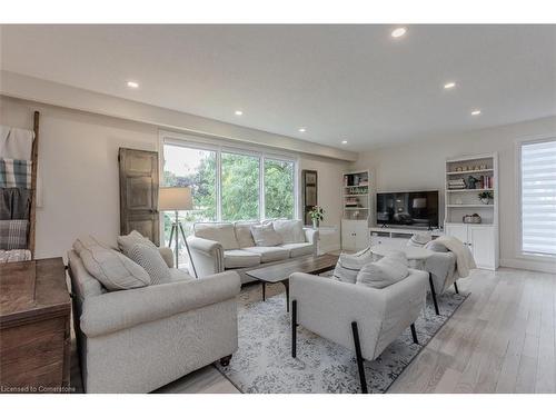 1891 Heather Hills Drive, Burlington, ON - Indoor Photo Showing Living Room