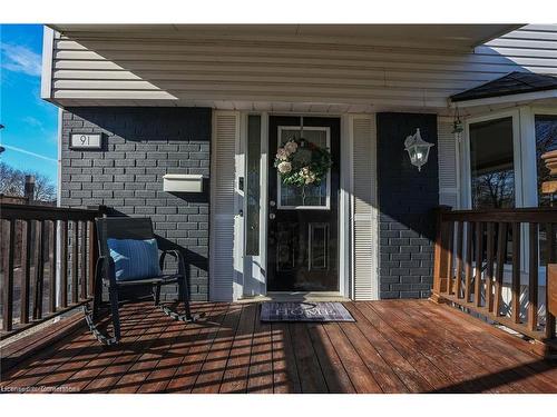 91 Leaside Drive, Welland, ON - Outdoor With Deck Patio Veranda With Exterior