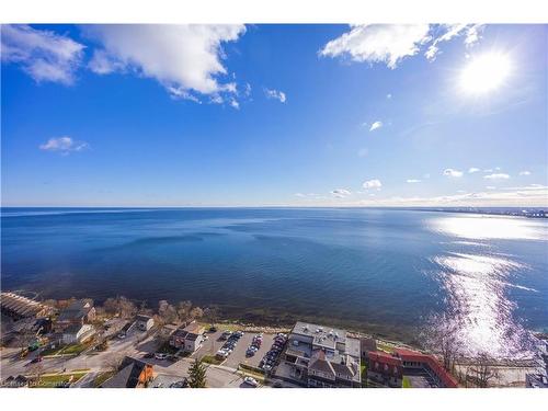 2506-370 Martha Street, Burlington, ON - Outdoor With Body Of Water With View