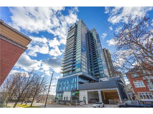 2506-370 Martha Street, Burlington, ON - Outdoor With Facade