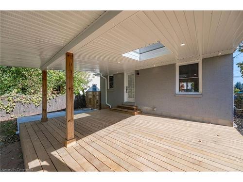 5 Lewis Street, Hamilton, ON - Outdoor With Deck Patio Veranda With Exterior