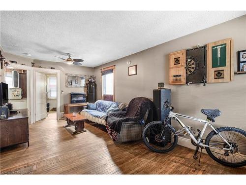 528 Catharine Street N, Hamilton, ON - Indoor Photo Showing Living Room With Fireplace