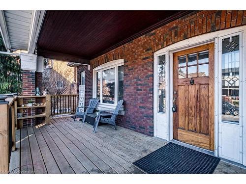 15 Connaught Avenue S, Hamilton, ON - Outdoor With Deck Patio Veranda With Exterior