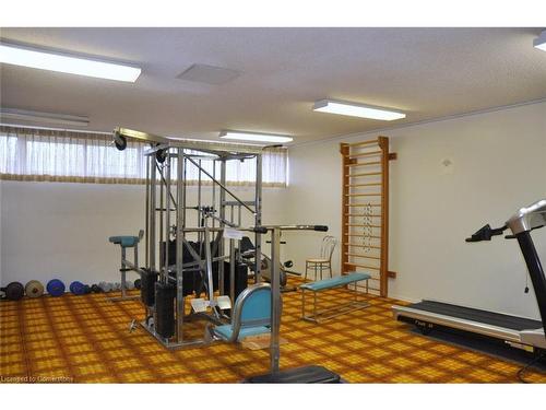 1502-2055 Upper Middle Road, Burlington, ON - Indoor Photo Showing Gym Room