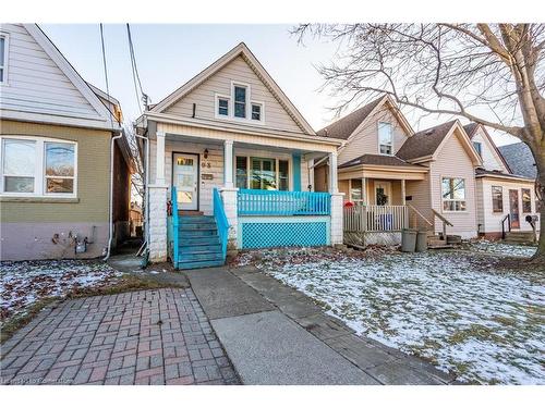 93 East 23Rd Street, Hamilton, ON - Outdoor With Deck Patio Veranda With Facade