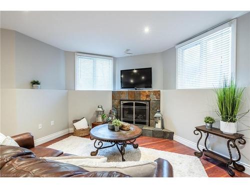 2245 Hampstead Road, Oakville, ON - Indoor Photo Showing Living Room With Fireplace