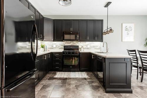 65 Crawford Drive, Hamilton, ON - Indoor Photo Showing Kitchen With Upgraded Kitchen