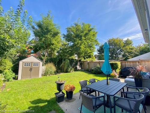 291 Thayer Avenue, Hamilton, ON - Outdoor With Deck Patio Veranda With Backyard