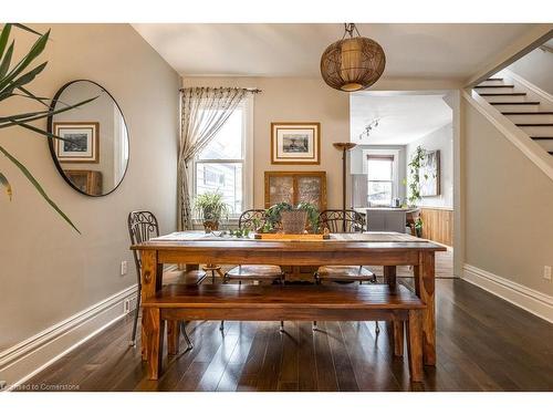 48 Macaulay Street W, Hamilton, ON - Indoor Photo Showing Dining Room