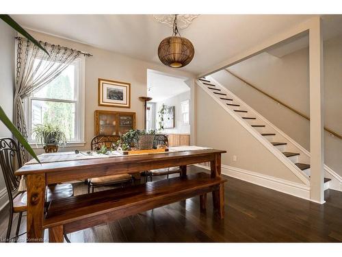 48 Macaulay Street W, Hamilton, ON - Indoor Photo Showing Dining Room