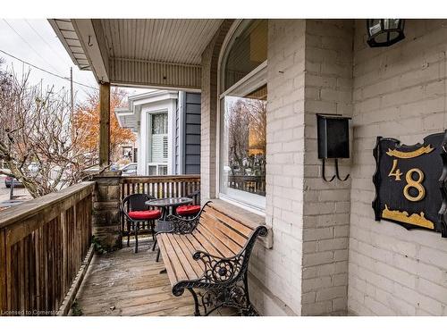 48 Macaulay Street W, Hamilton, ON - Outdoor With Deck Patio Veranda With Exterior